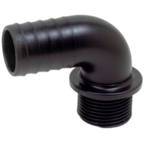 1 1/2" M Thread to 32mm Barb - 90° Hose 1 1/2" M Thread to 32mm Barb - 90° Hose