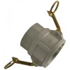 Aluminium Camlock Type D Female Thread x Female Part (9)