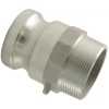 Aluminium Camlock Type F Male Thread x Male Part (9)