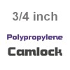 Polypropylene Camlock 3/4 inch Fittings (7)