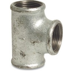 1 1/2" x 1" x 1 1/2" GALVANISED REDUCING TEE FXFXF 1 1/2" x 1" x 1 1/2" GALVANISED REDUCING TEE FXFXF