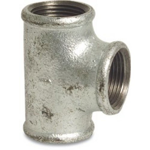 1 1/4" x 3/4" x 1" GALVANISED REDUCING TEE FXFXF 1 1/4" x 3/4" x 1" GALVANISED REDUCING TEE FXFXF