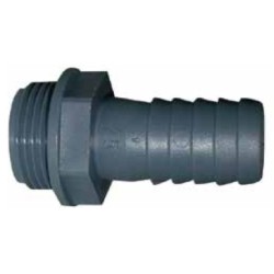 Hose Adaptor - Male Adaptor 1/2 inch Male x 20mm Hose Diameter Hose Adaptor - Male Adaptor 1/2 inch Male x 20mm Hose Diameter