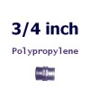 Polypropylene 3/4 inch Fittings (0)