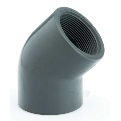 11/2" 45° ELBOW PLAIN/THREADED 11/2" 45° ELBOW PLAIN/THREADED