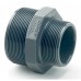 1/2 X 3/8" ABS BSP Reducing Nipple Threaded BSP