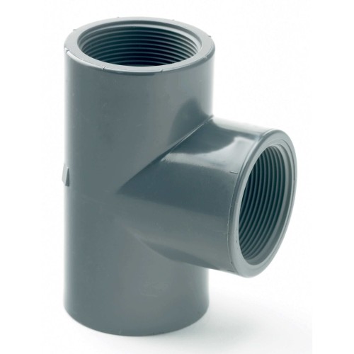 1" ABS THREADED EQUAL TEE