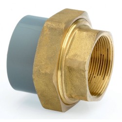 ABS FEMALE BRASS COMPOSITE UNION 1/2" ABS FEMALE BRASS COMPOSITE UNION 1/2"