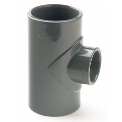 125X63mm PVCu Plain Reducing Tee