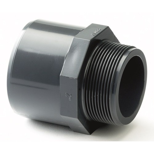 1/2 X 3/4" PVCu Female/Male BSP Threaded Reducing Piece 1/2 X 3/4" PVCu Female/Male BSP Threaded Reducing Piece