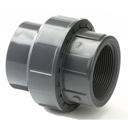 2.1/2" PVCu Plain/BSP Threaded Union 2.1/2" PVCu Plain/BSP Threaded Union